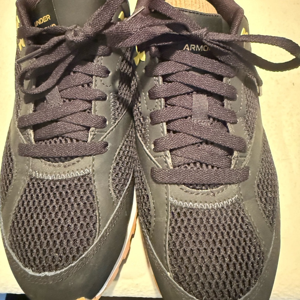 Under Armour Black and Gold Sneakers - Picture 7 of 7
